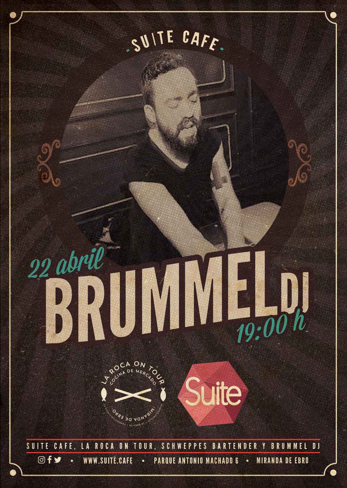 BRUMMEL dj + LA ROCA ON TOUR + Schweppes BARTENDER